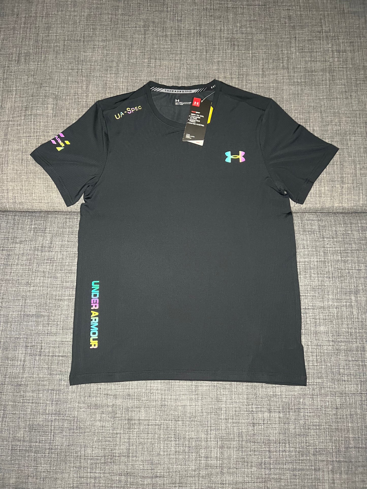 FLUORENSCENT OG T-SHIRT - BLACK