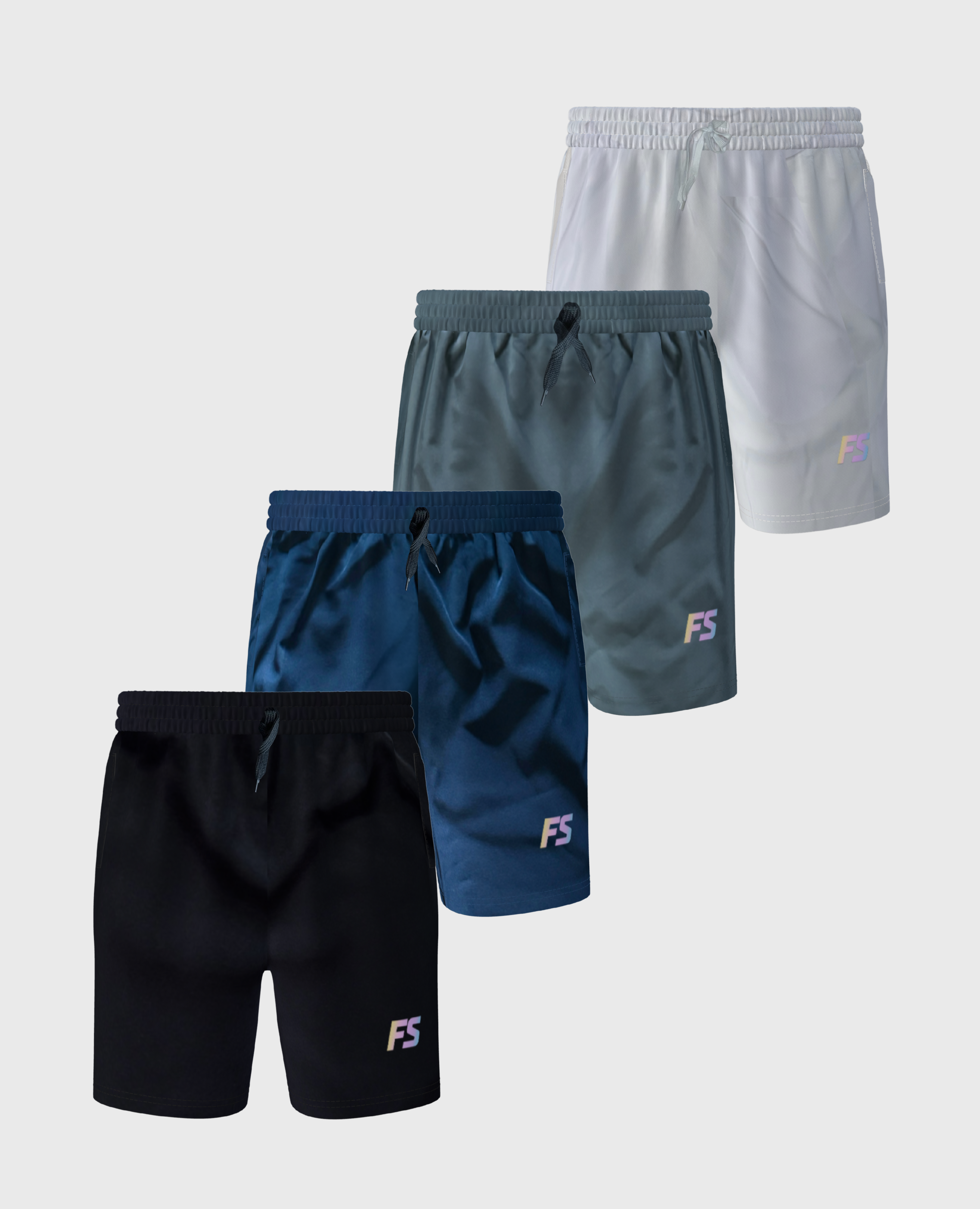 FLUORENSCENT OG SHORTS 4 PACK