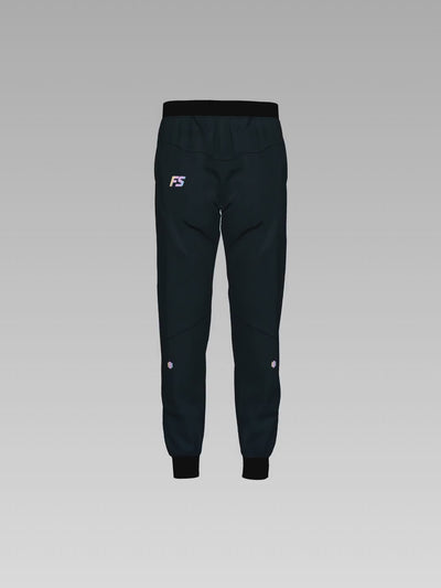FLUORENSCENT LONG PANTS - BLACK